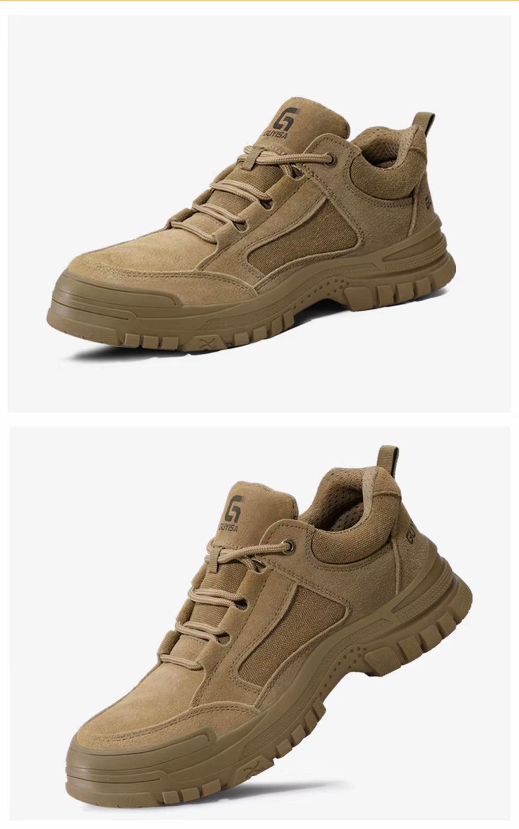 Men's Safety Shoes with Steel Toe Cap, Anti-Smash, Anti-Puncture, Wear-Resistant, Breathable Summer Work Shoes for Construction Sites, Electrical Insulation