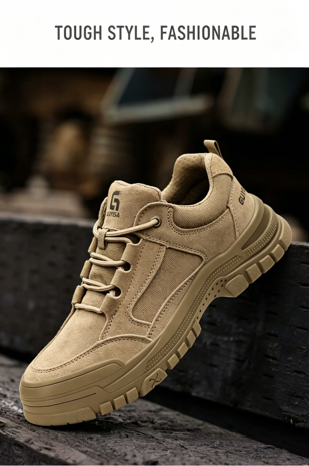 Men's Safety Shoes with Steel Toe Cap, Anti-Smash, Anti-Puncture, Wear-Resistant, Breathable Summer Work Shoes for Construction Sites, Electrical Insulation